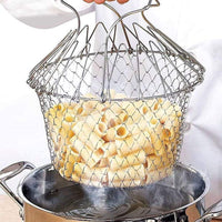 Stainless Steel Foldable Chef Basket