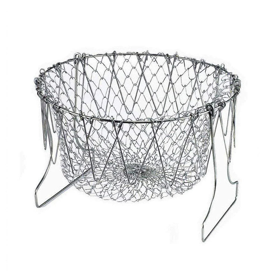 Stainless Steel Foldable Chef Basket