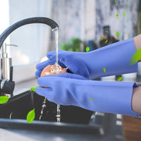 Large Silicone Washing Gloves