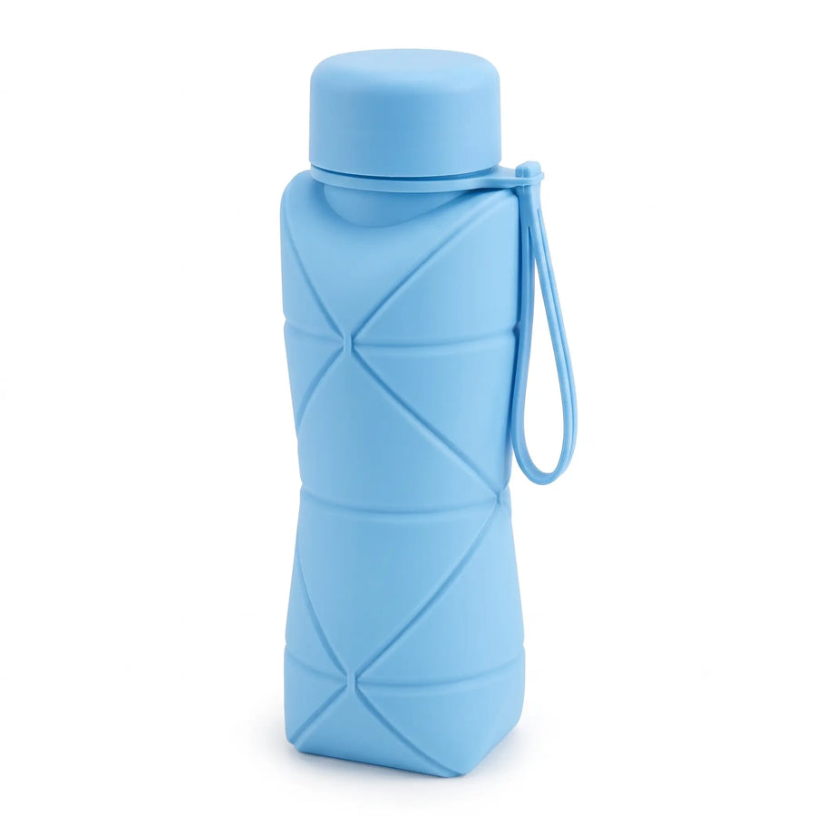 600ml Silicone Foldable Water Bottle